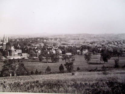 View of Goshen New York: View of Goshen New York Extremely Rare Photographer: W. H. Parish Dated: 1893 Medium: Photomechanical Dimensions: 10 3/4 x 13 3/4"