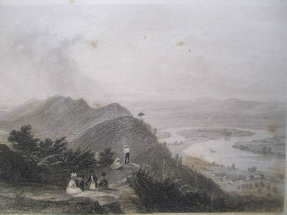View From Mont Holyoke: View From Mont Holyoke Artist: William Henry Bartlett (1809-1854) Print Type: Engravings Date: Circa 1840 Origin: United States Dimension