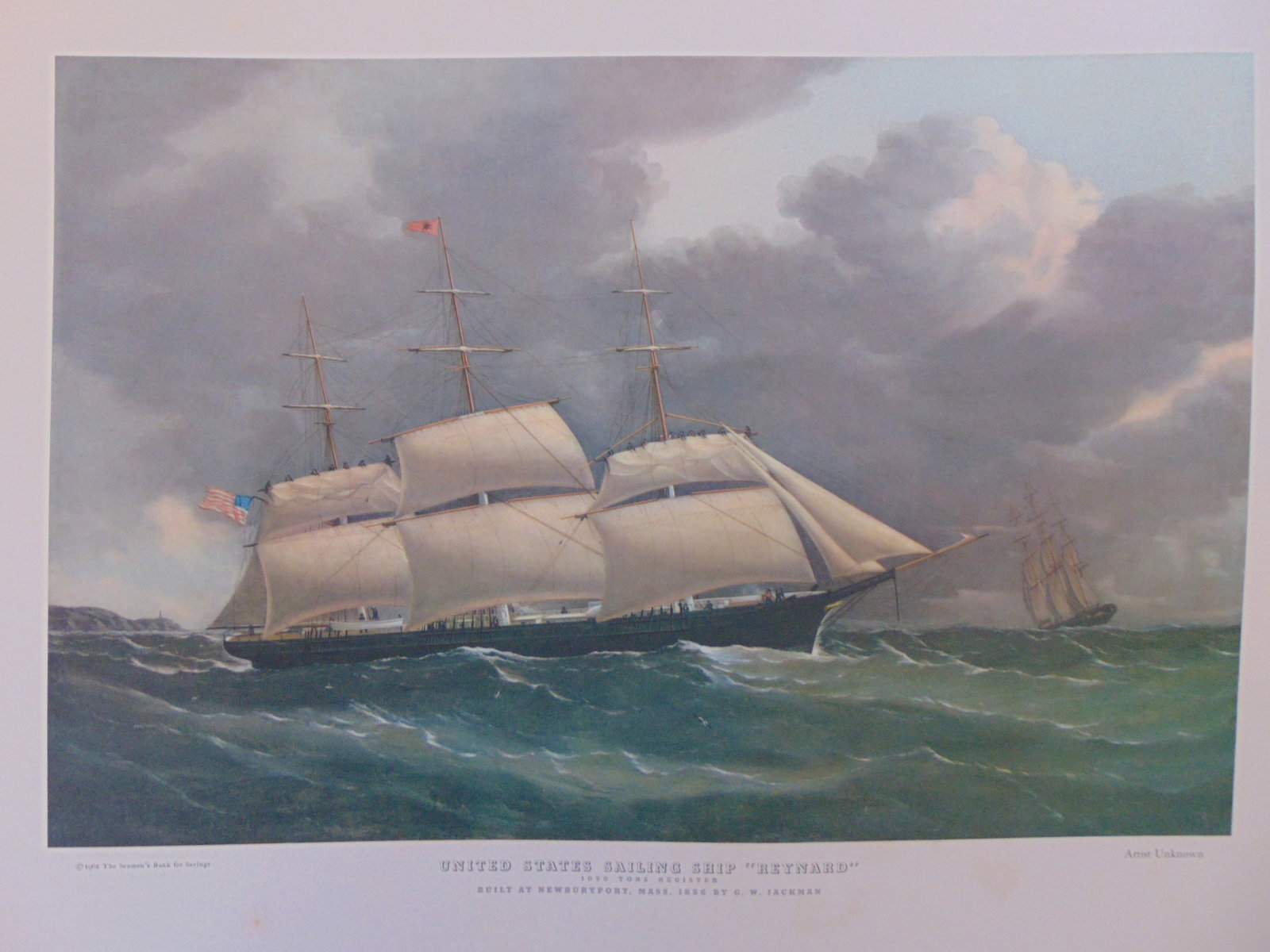 United States Sailing Ship Reynard (1 of 3)