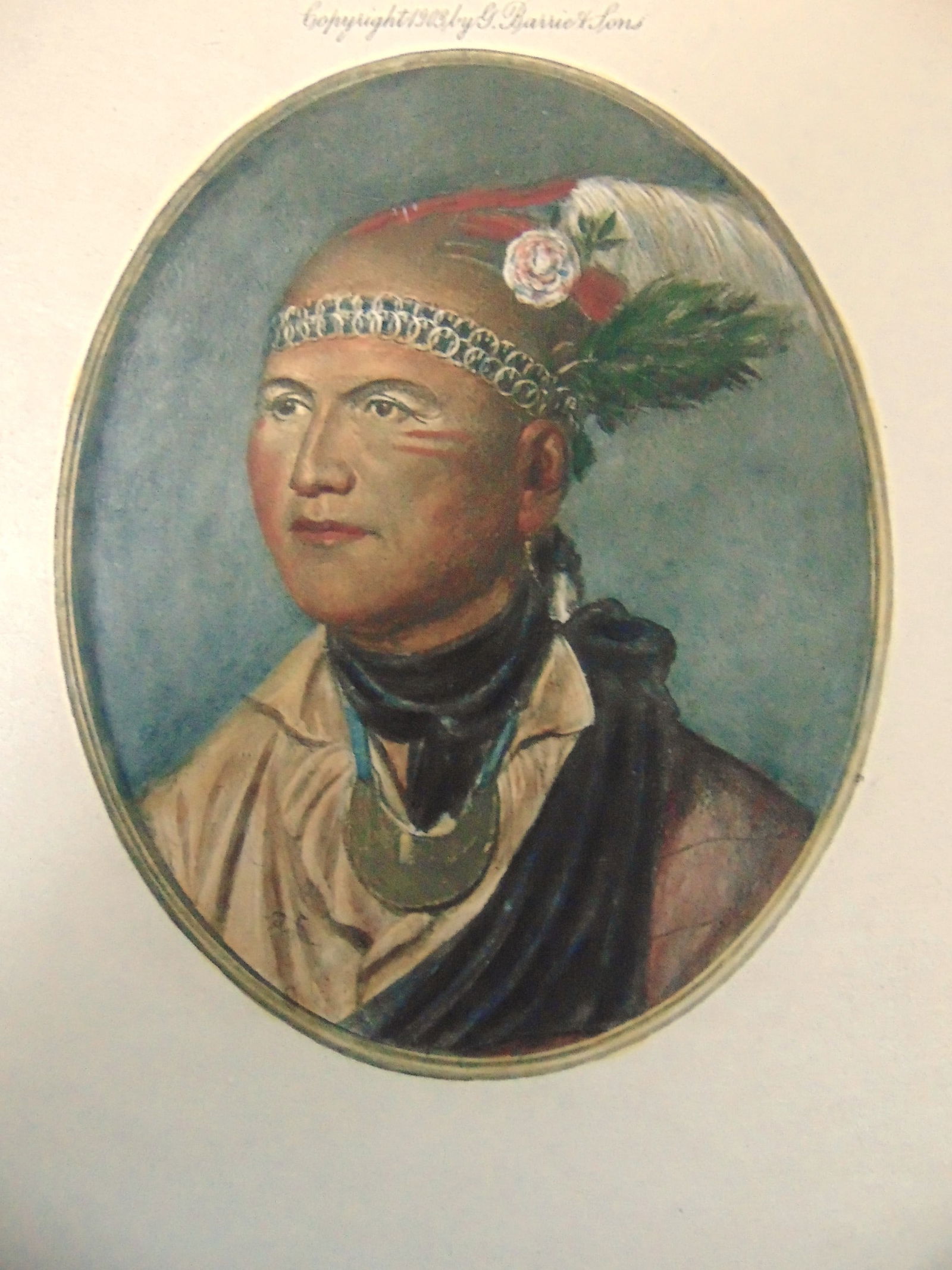 Joseph Brant (1742 -1807) - Mohawk Native Chief (1 of 3)