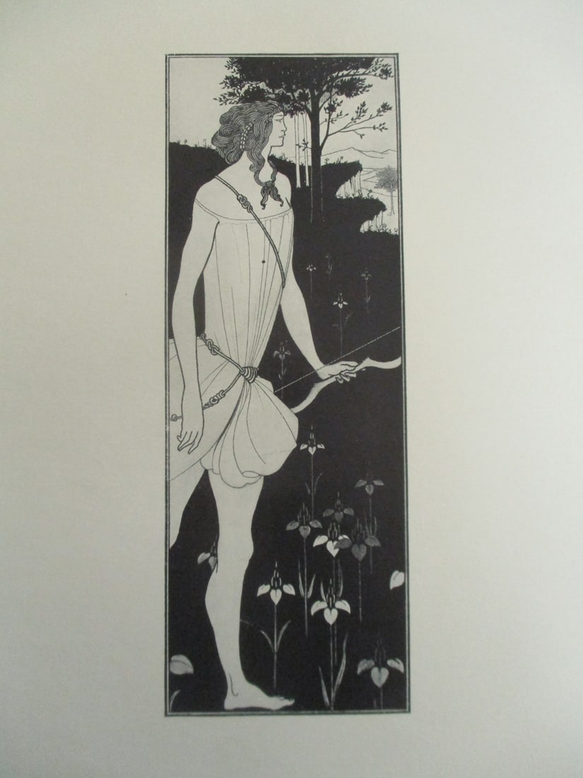 Atalanta - Aubrey Beardsley: Atalanta Artist: Aubrey Beardsley 1872 - 1898 Print Type: Lithograph Date: Circa 1910 - 1915 Publisher: Bodley Head Origin: En