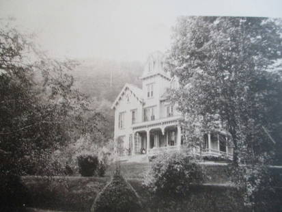 Residence of S. W. Mills - Port Jervis New York: Residence of S. W. Mills. - Port Jervis New York Extremely Rare Photographer: W. H. Parish Dated: 1893 Medium: Photomechanical Dimensions: <