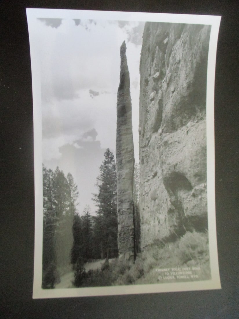 Chimney Rock - Yellowstone  - Albert G. Lucier (1 of 2)
