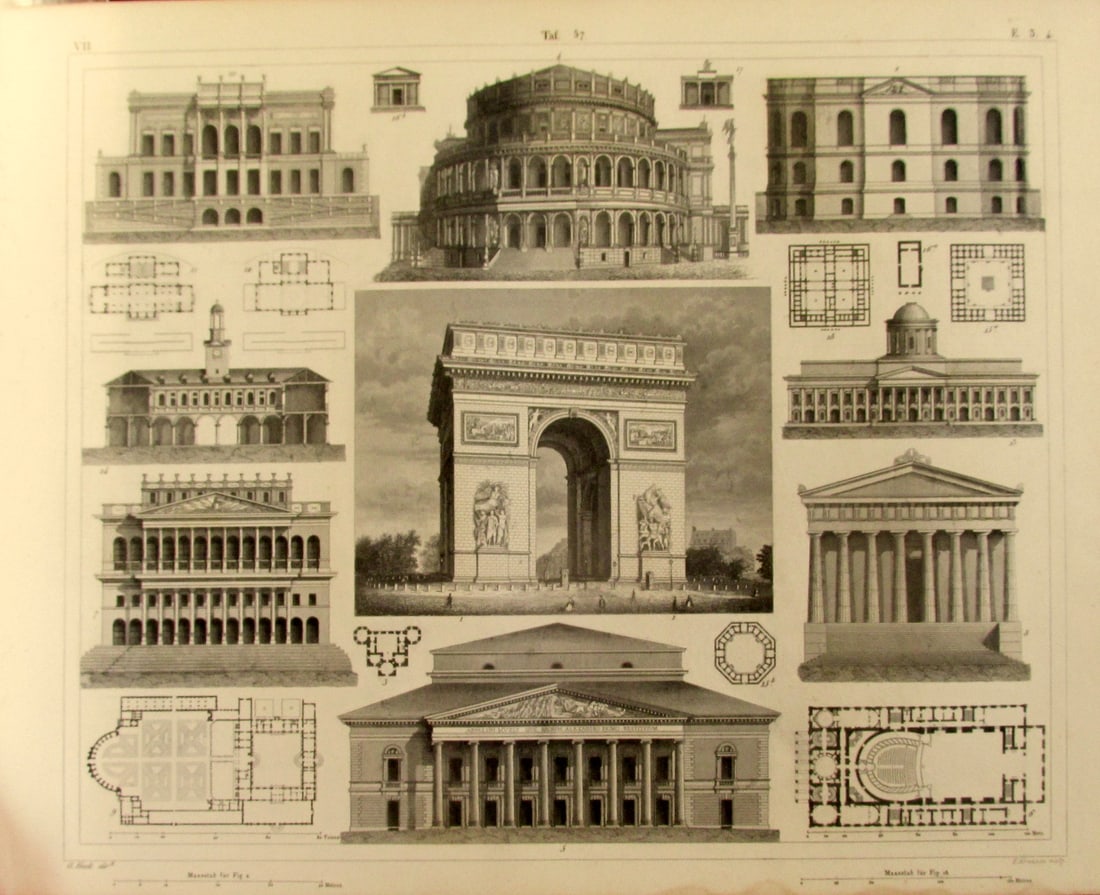 Monumental & Public Architecture -Various Periods (1 of 7)