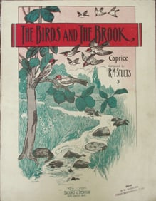 The Birds and The Brook [Sheet Music 1893]