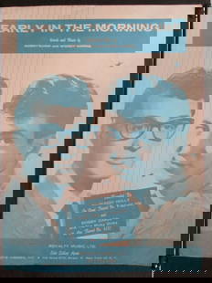 Early In the Morning - Buddy Holly & Bobby Darin: Early In the Morning - Buddy Holly & Bobby Darin Sheet Music. Extremely Rare Composer: Bobby Darin & Woody Harris Type: Rock and Roll Edition: 1st