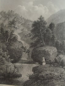 Silver Cascade In the Notch of the White Mountains