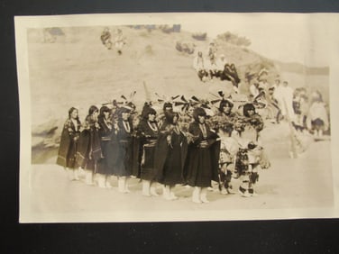 Indian Dance Ildefonso Harvest Dance 1930's