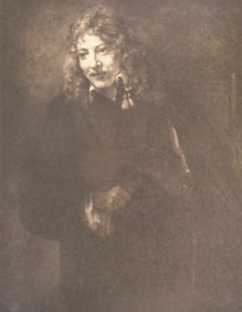 Portrait of Bruyningh - Rembrandt Van Rijn
