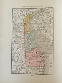 Map of Delaware