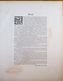 Tribute To President James K. Polk