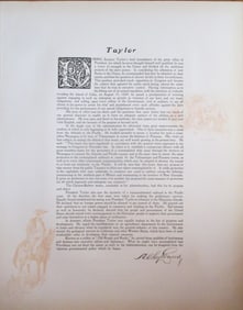 Tribute To President Zachary Taylor