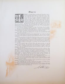 Tribute To President Rutherford B. Hayes