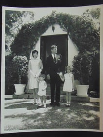 John F Kennedy Family Photograph, Easter 1963,