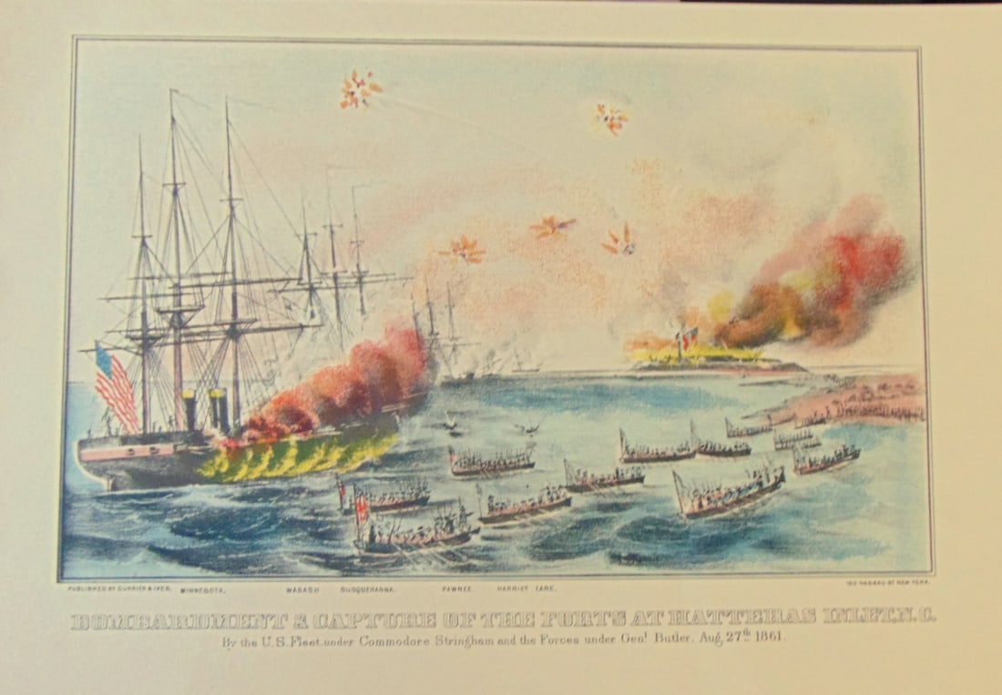 Bombardment and Capture of the Forts At Hatteras (1 of 2)