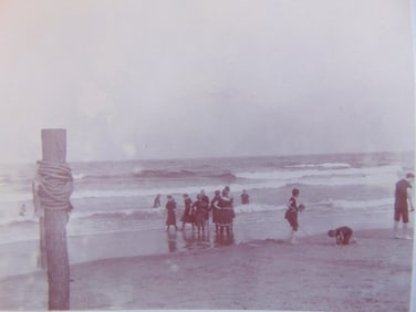 Beech Scene - Asbury Park New Jersey 1910