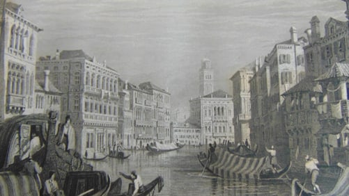 On the Grand Canal - Venice