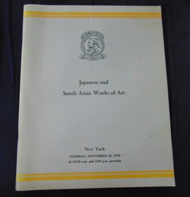 Christie's Japanese and South Asian Works of Art