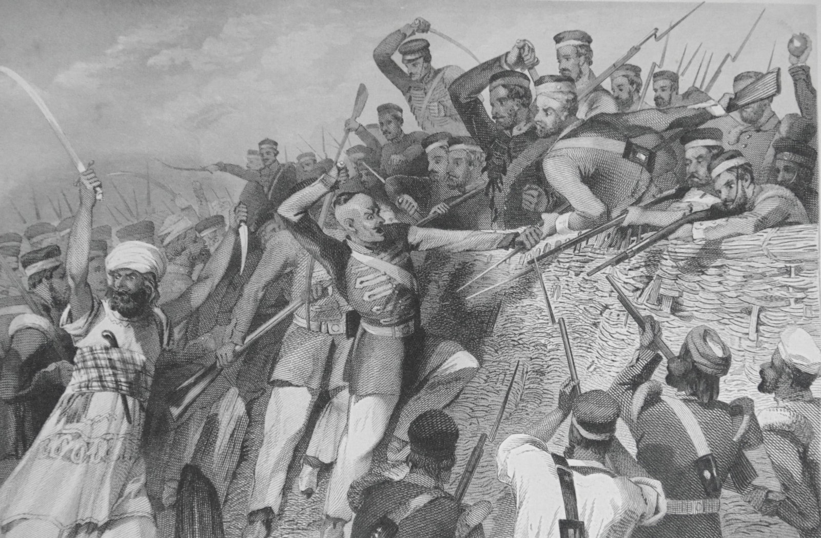 Attack of the Mutineers on The Redan Battery (1 of 3)