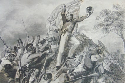 Capture of the Guns by Highlanders Before Cawnpore