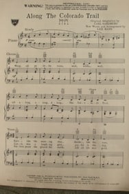 Along The Colorado Trail ~ Carl Sandburg Lee Hays