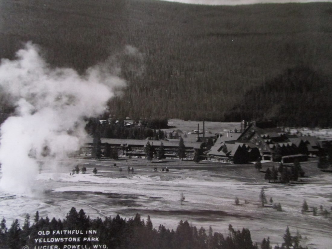 Old Faithful Inn Yellowstone  - Albert G. Lucier (1 of 2)