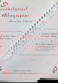 Teacher's Understanding of Their Pupils 1955