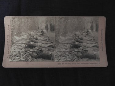 On The Firing Line - Imus Rd. Philippine Islands