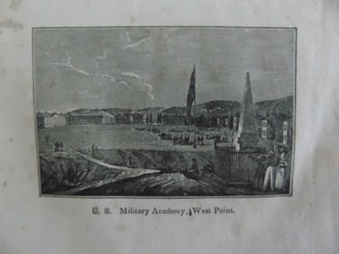 Wood Engraving - U S Military Academy West Point
