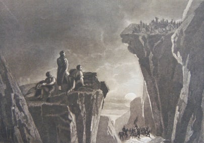 The Strength of the Hills - Sartin Mezzotint