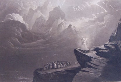 The Secret Place of Thunder- Sartin Mezzotint