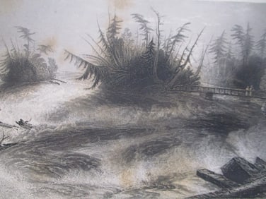 The Rapids Above The Falls of Niagara
