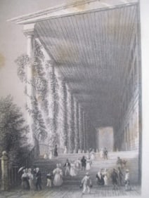 The Colonnade of Congress Hall - Saratoga Springs