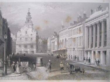 View From State Street Boston