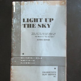 Light Up The Sky - Moss Hart - Acting Edition