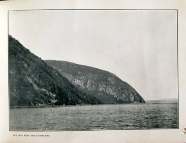 Old Cro's (Crows) Nest and Storm King Hudson River