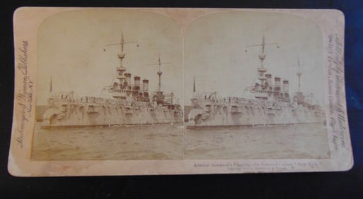 Admiral Sampson's Flagship Cruiser New York