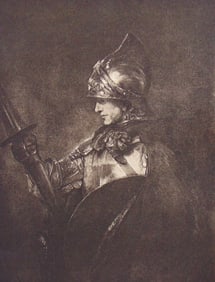 Man In Armour - Rembrandt Van Rijn