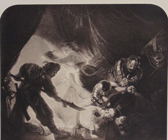 The Blinding of Samson - Rembrandt Van Rijn