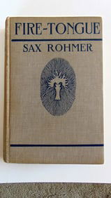 Fire Tongue - Sax Rohmer - 1st