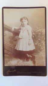 Girl on Straw Bale - Francis MacNabb