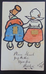 Dutch Boy and Girl Match Scratch