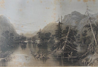 Scene Among the Highlands of Lake George