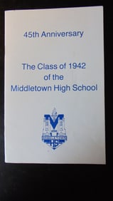 Class of 1942 Middletown High School Reunion 1987