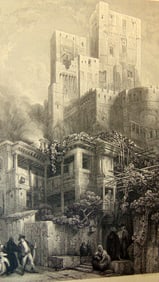 Vermilion The Street of Gomerez - David Roberts