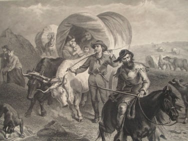 Emigrants Crossing the Plains - F. O. C. Darley