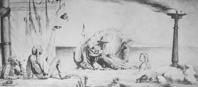 Strandidylle - Max Klinger