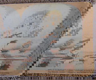 US Battleship Oregon - Spanish American War