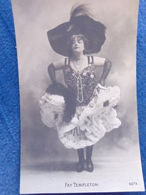 Fay Templeton (Actress) RPPC (George M Cohan)