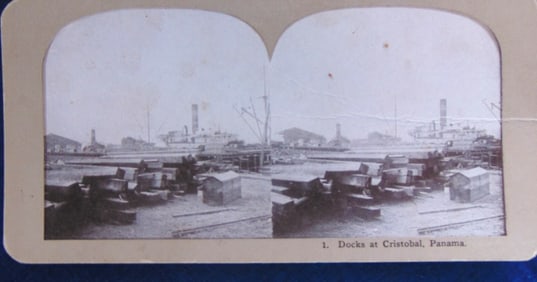 Docks at Cristobal - Panama (Construction Period)